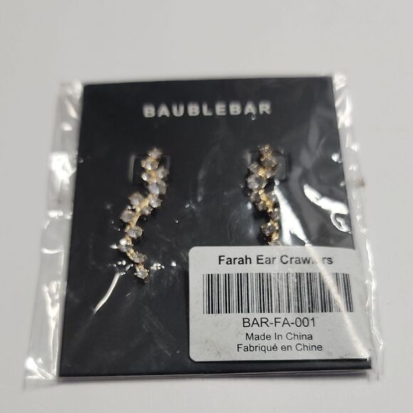 BaubleBar farah ear crawler earrings - Picture 3 of 3